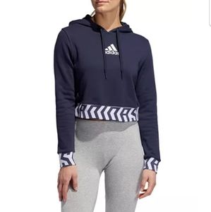 Adidas Cropped Hoodie